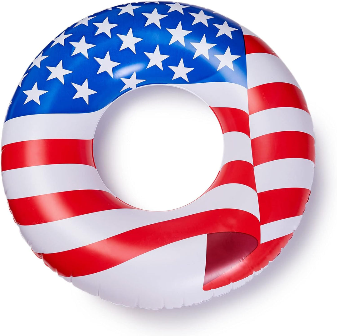 Swimline 90196 Americana Series 36" Ring Inflatable Float