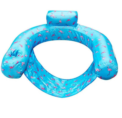 Swimline 90466 Flamingo Fabric Covered U-Seat