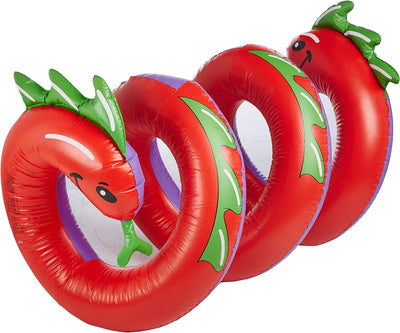 Swimline 9087 Two Headed Curly Serpent Float