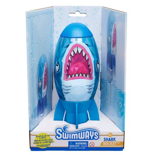 Swimways 6069584 Shark Rocket Pool Toy