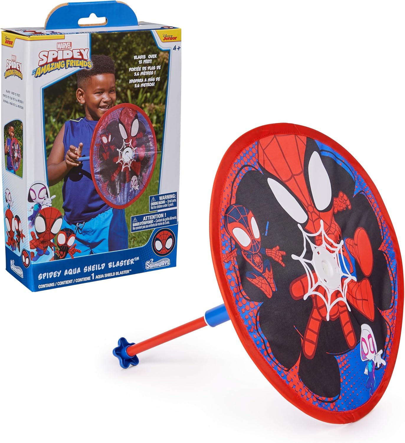 Swimways 6070794 Marvel Spidey Aqua Shield Blaster – Premier Pool