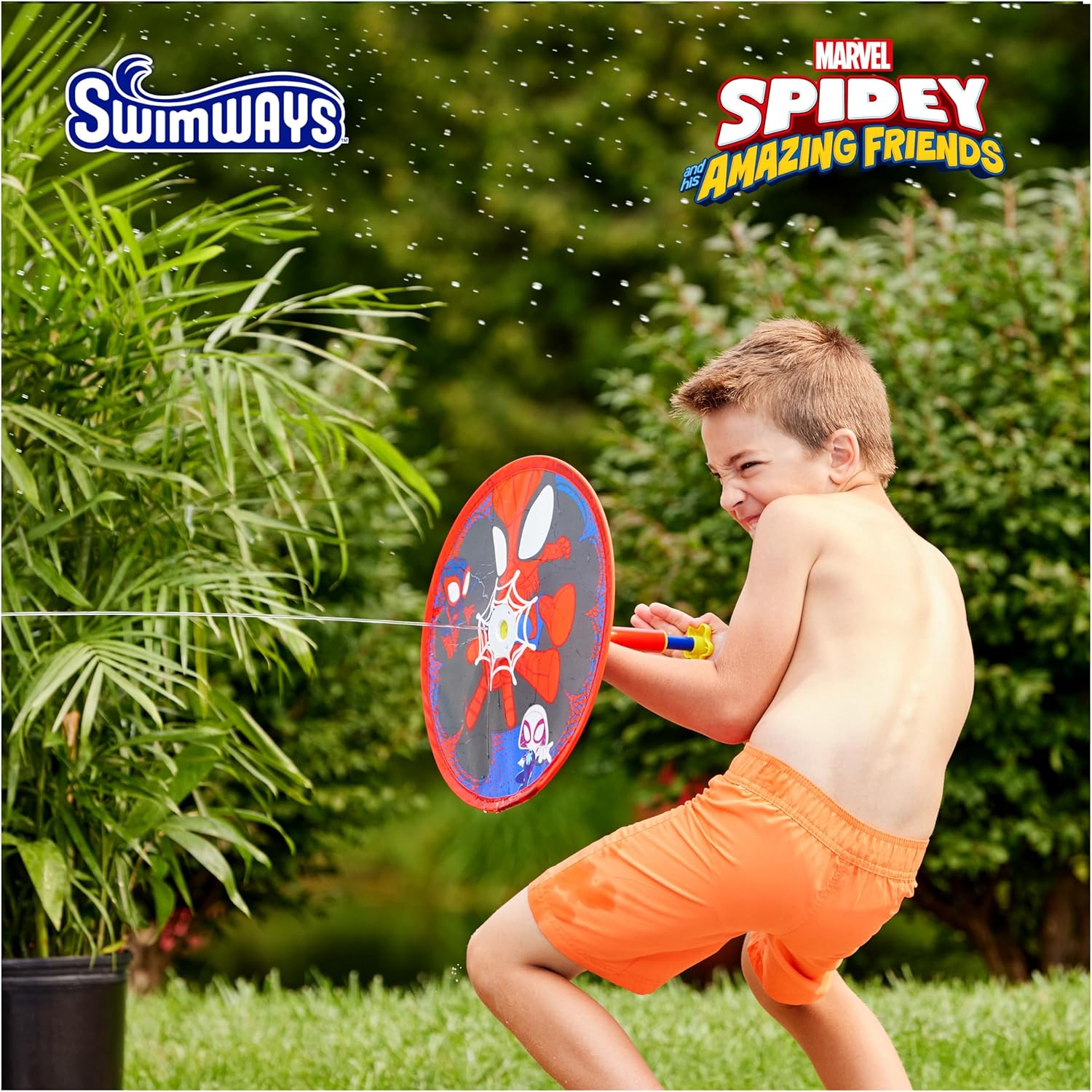Swimways 6070794 Marvel Spidey Aqua Shield Blaster – Premier Pool