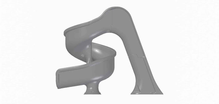 Global Pool Products Tsunami Pool Slide