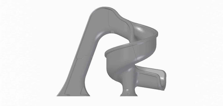 Global Pool Products Tsunami Pool Slide