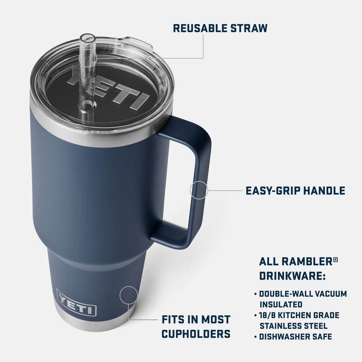 YETI Rambler 42oz Straw Mug