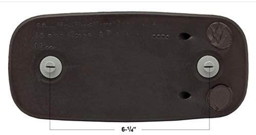 Master Spas X540720 Charcoal Flat Pillow, Two Pin Connection, 9.5"x4-3/8",1-1/8" Thick