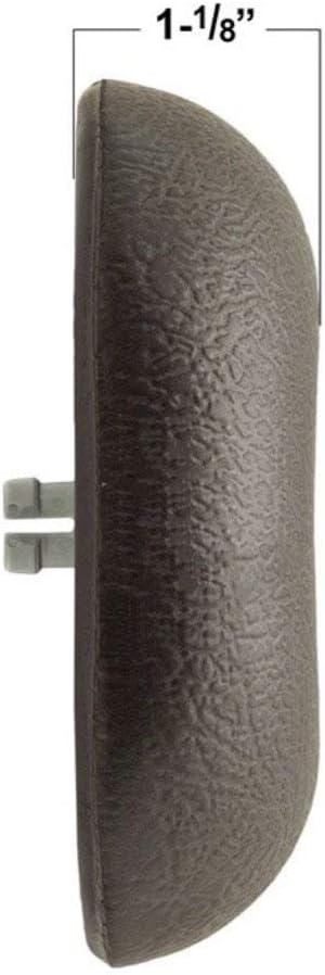 Master Spas X540720 Charcoal Flat Pillow, Two Pin Connection, 9.5"x4-3/8",1-1/8" Thick