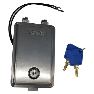 Coverstar Central A1975 Lever Switch Face Plate with Key Lock Cover & Light - Secure & Durable