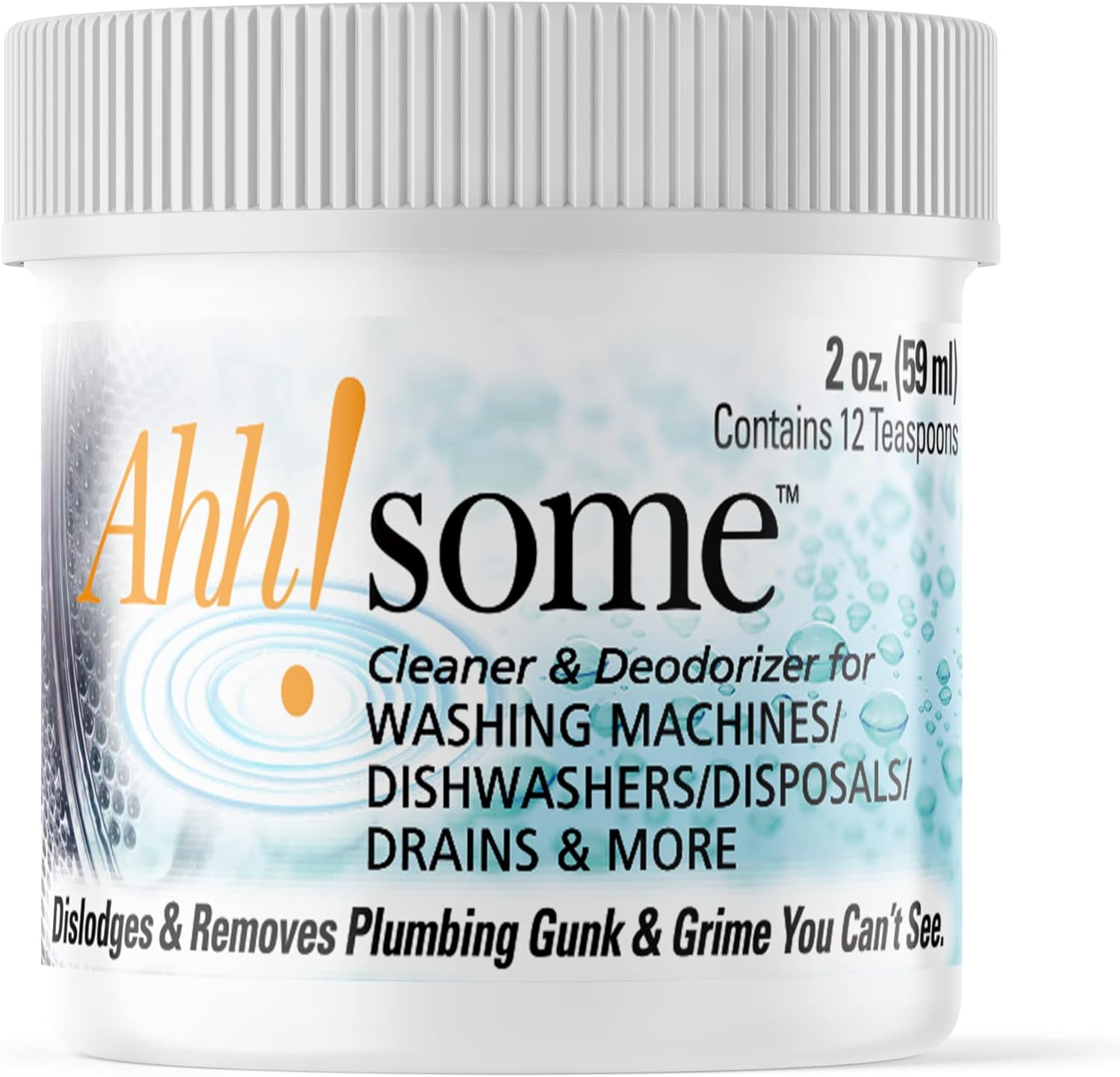 Ahh! Some Washing Machine/Dishwasher Bio Cleaner & Deodorizer (2 oz ...