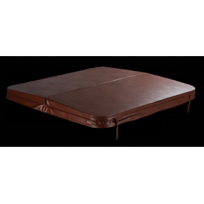Arctic Spa COR-100800 Cover Aurora/Polaris Core Series Upgraded 5X4" Taper, 81x81" Walnut (Brown)