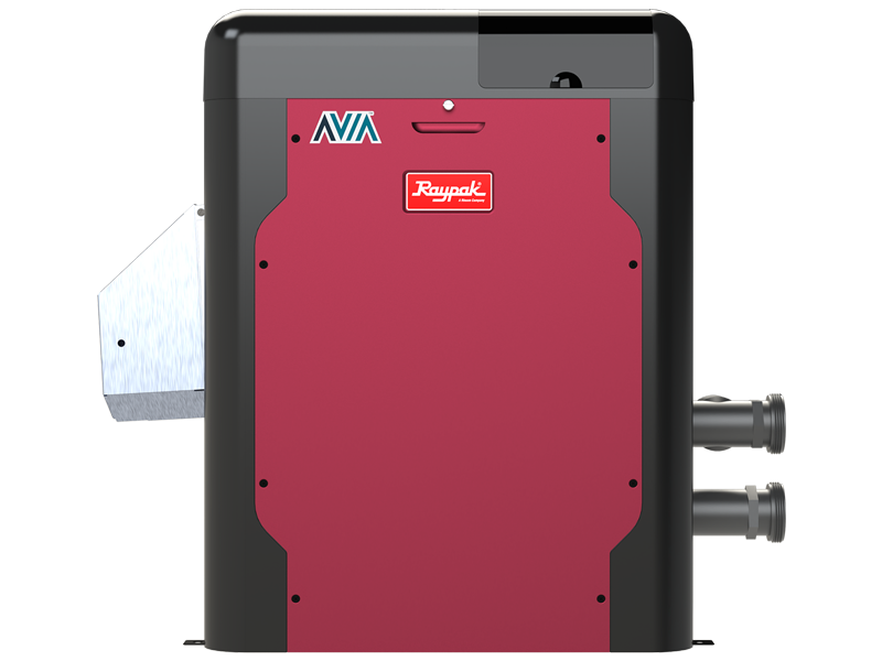 Raypak 18038 Heater 264 Propane, Avia, Wi-Fi Enabled, Polymer Header, Copper Exchange