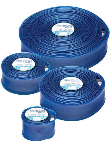 Ocean Blue 191036 Back Wash Hose 2" x 50' Heavy Duty Backwash Hose with Hose Clamp