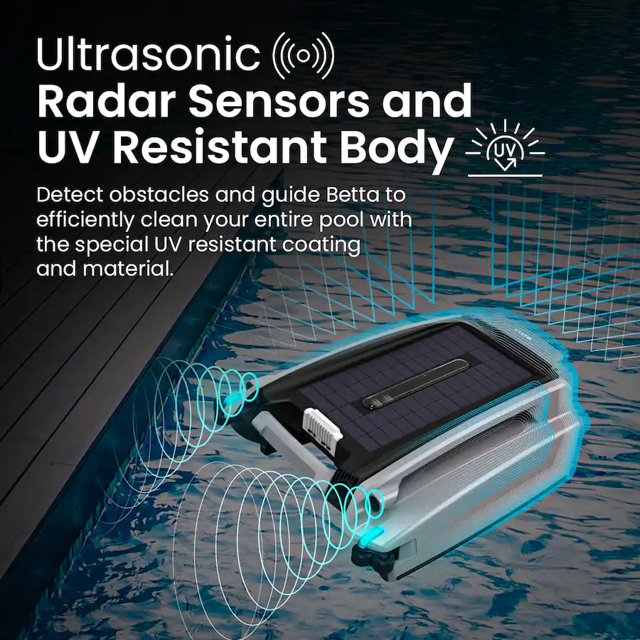 Bettabot 850080266069 Betta SE PLUS Solar-Robotic Pool Skimmer