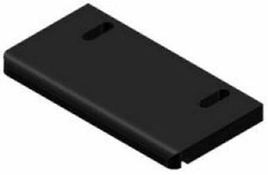 Coverstar Central 22071 6-Inch Slip-In Outside Slider for 4-Inch Leading Edge Bar