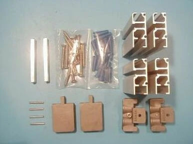 Coverstar Central A0953 403 Ug Guide Package - Complete 4-Guide System with Endcap Pulleys and Hardware