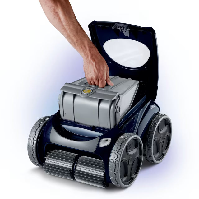 Easy to clean: removing the ALPHA iQ+ filter canister