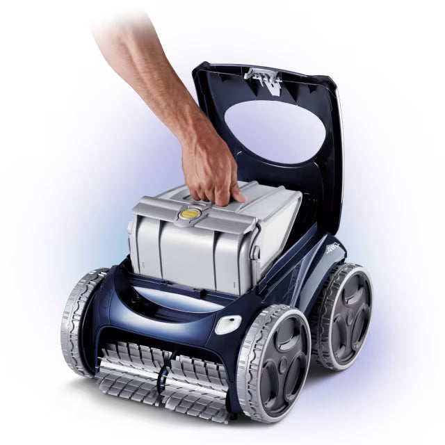 Easy to clean: removing the ALPHA iQ filter canister