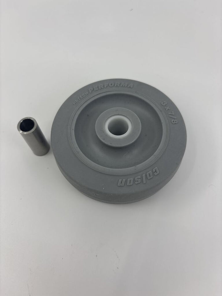 Cover-Pools 080116 Gray Wheel 3 with Bushing for Pool Covers