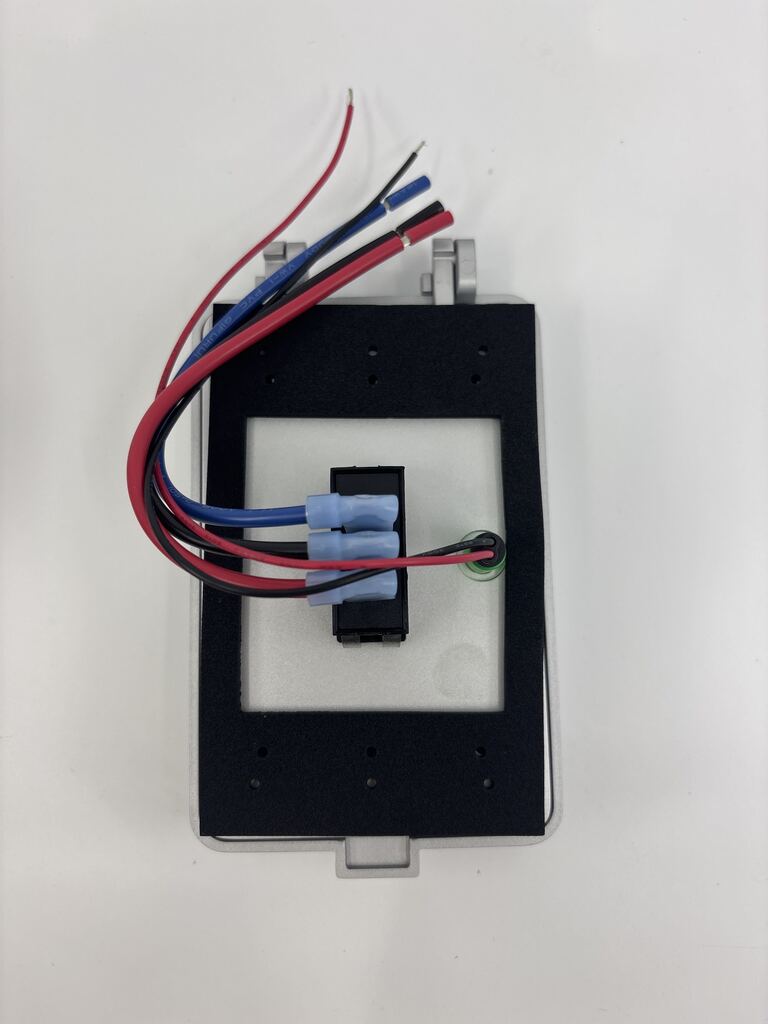 Coverstar Central A0629 PCS Rocker Style Control Switch Assembly with Locking Cover - 110V