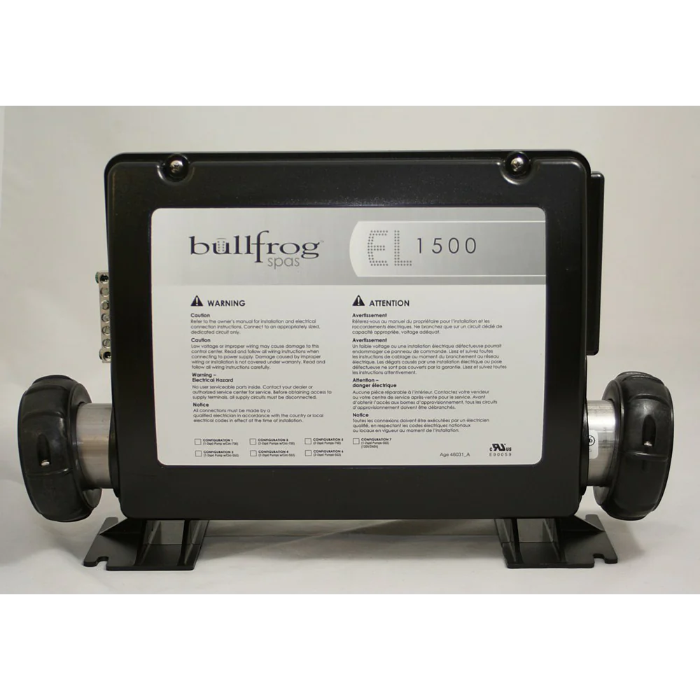 Bullfrog 65-1805 Control Box El1500, Bf15 – Premier Pool & Spa