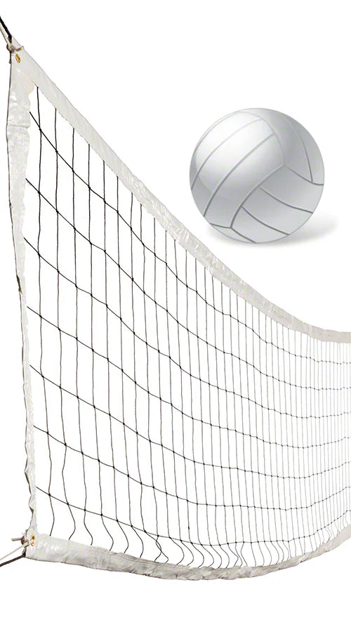 S.R. Smith VBK-105 Volleyball Net Package - 20 Foot Net, Volleyball and Needle