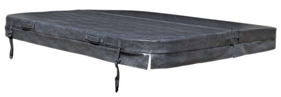 Arctic Spa Cover, Frontier Mylovac 5"X4" 86X93" Grey