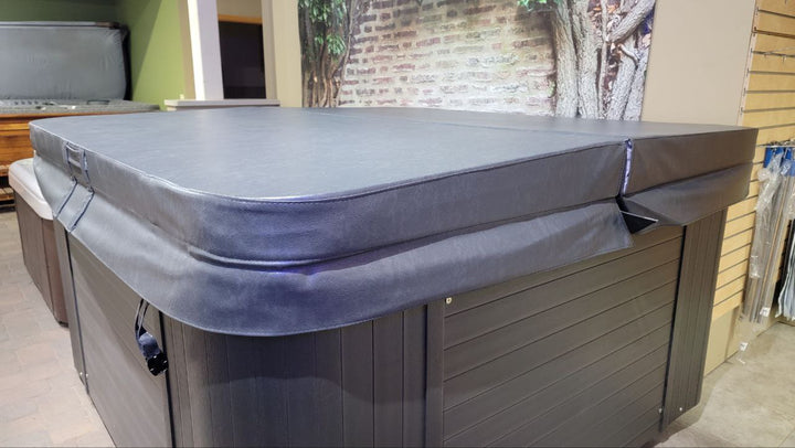 Dominion Spas CSC83X83GRY Grey Hot Tub Cover 83x83" Size, 5"x4" Taper