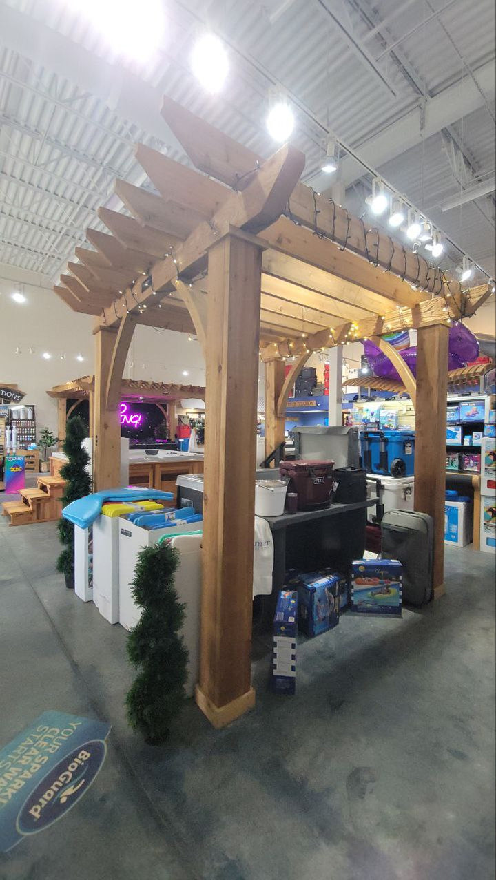 Summerbrook Pergola - 10' Square Cedar