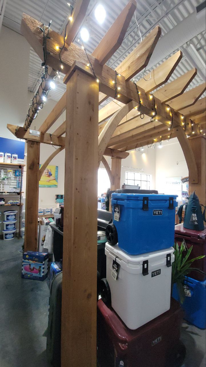 Summerbrook Pergola - 10' Square Cedar