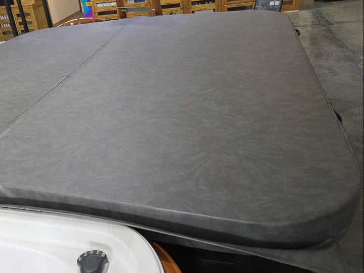 Custom Built Hot Tub Cover 92"x91" Grey Vinyl CSC-92X91GRY