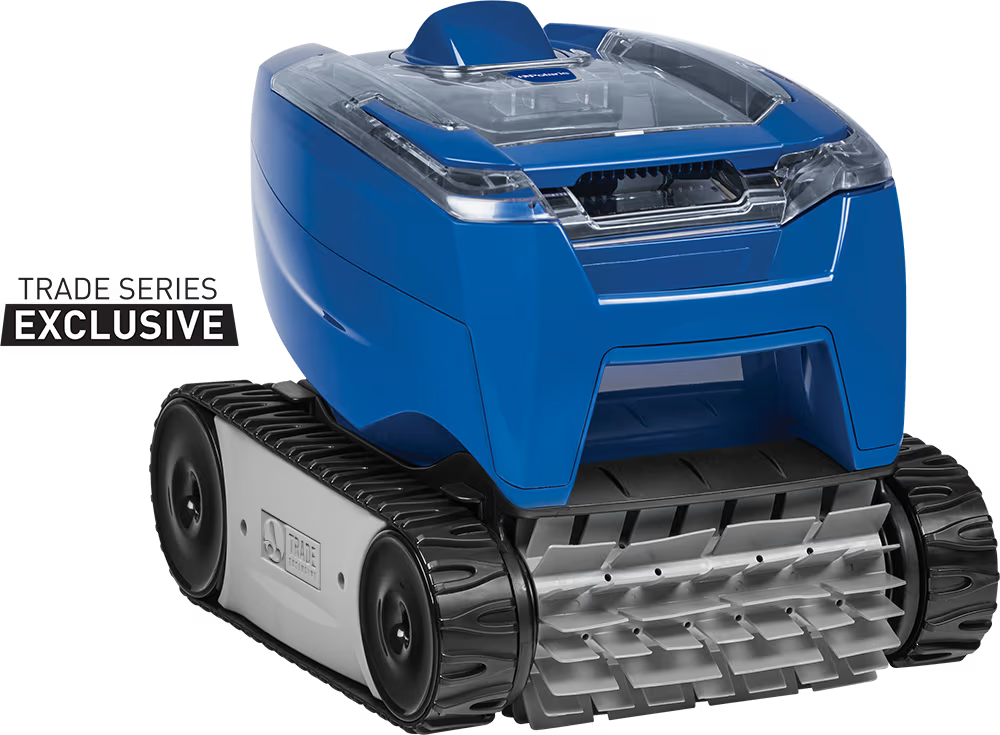 Polaris 7240 Sport Trade Series robotic pool cleaner, front three-quarter view