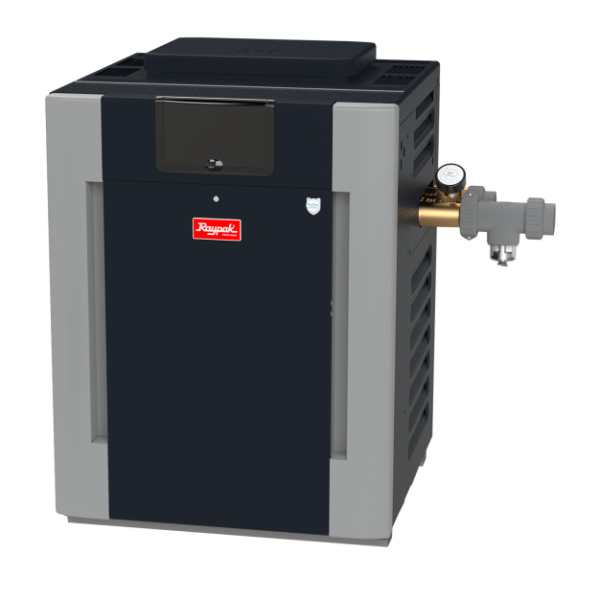 Raypak 017372 B-R266A-En-C Natural Gas Pool Heater - 250,000 BTU