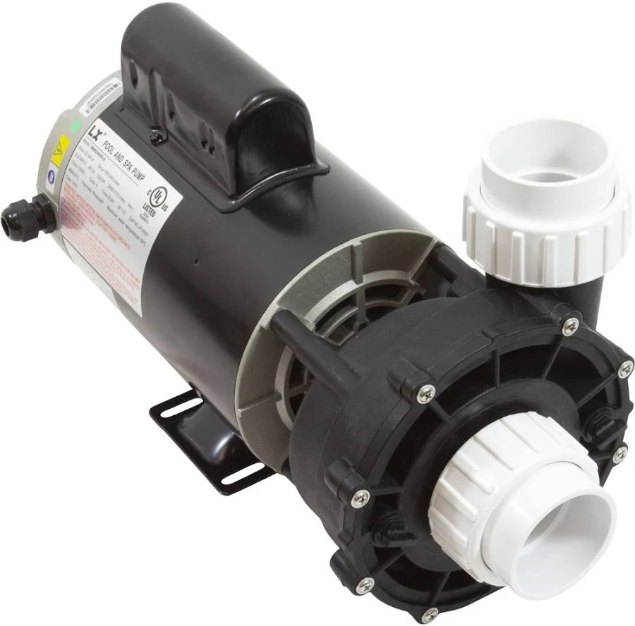 LX 56WUA400-II Spa Pump, X Spa Pump, 4.0Hp, 2 Speed, 2 Capacitor, 12/4.4A, 240v, 2x2" - Common Jacuzzi & Other Spas Pump