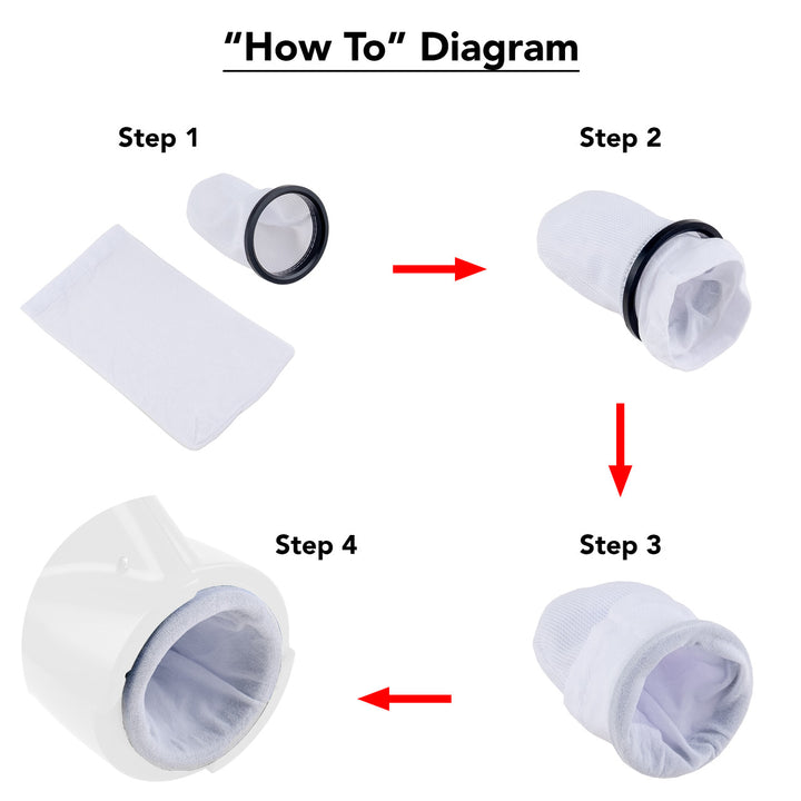 Water Tech P30X022MF / PBW022MF - Microfilter Bag 5 pack