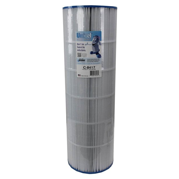 C-8417  -  Unicel 175 Sq.Ft. C1750RE/PXC-150/C1900RE Filter, 8-15/16x28-3/16", 4" Open Ends
