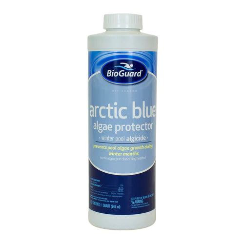 Bioguard Arctic Blue Algae Protector Winter Pool Algicide 1 Quart Bottle