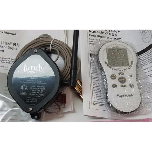 Jandy Aqualink Wireless Hand Held Remote, 18 Channel With J-Box AQWHR18