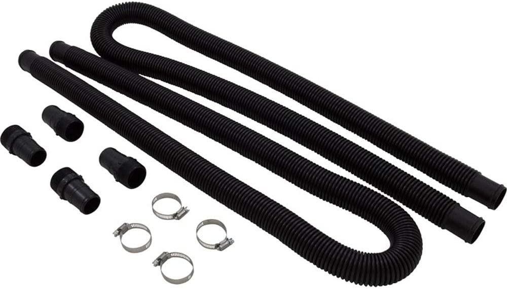 155151 Pentair 6'x1.5" Hoses Replacement Kit Inc. Male Fittings & Hose Clamps