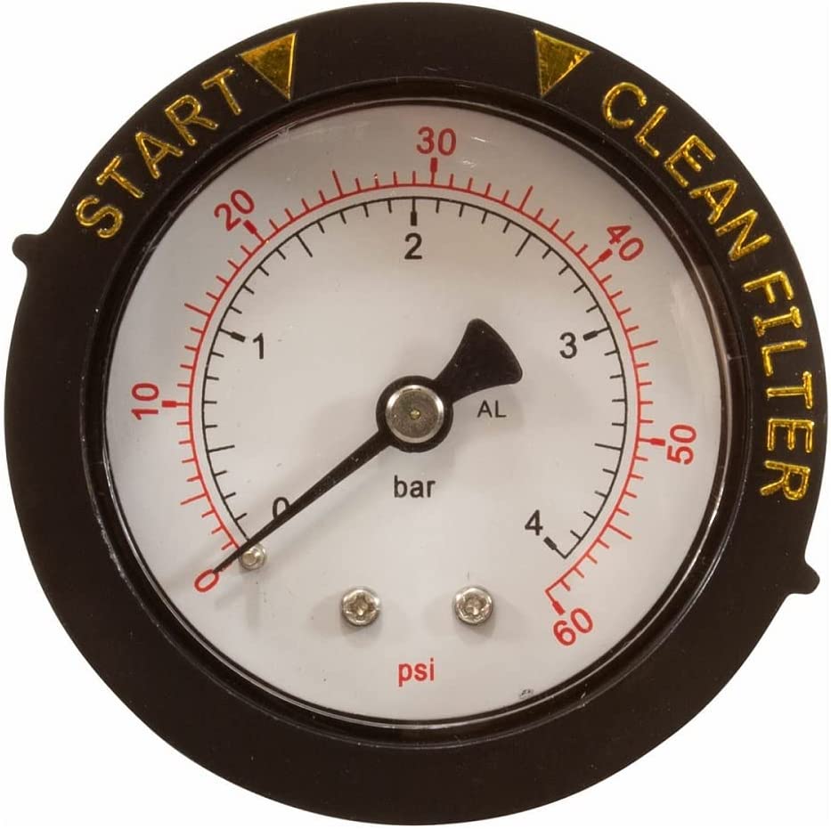 Pentair 190059Z Pressure Gauge, Black