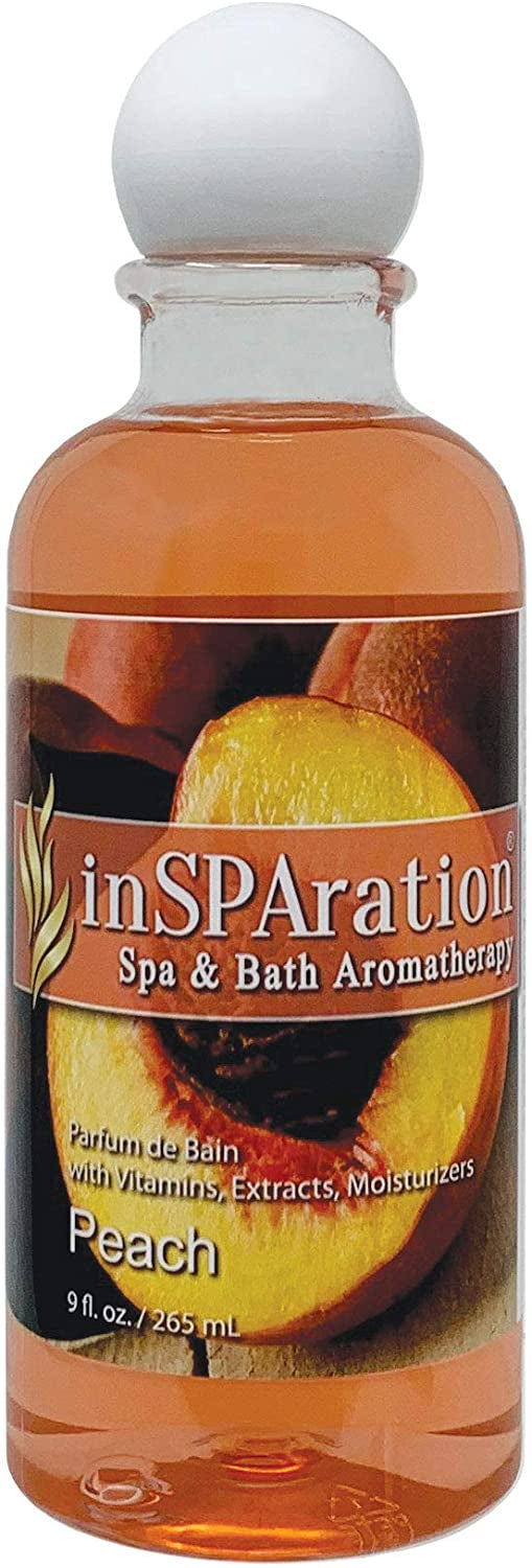 InSPAration Peach 9oz Spa and Bath Aromatherapy