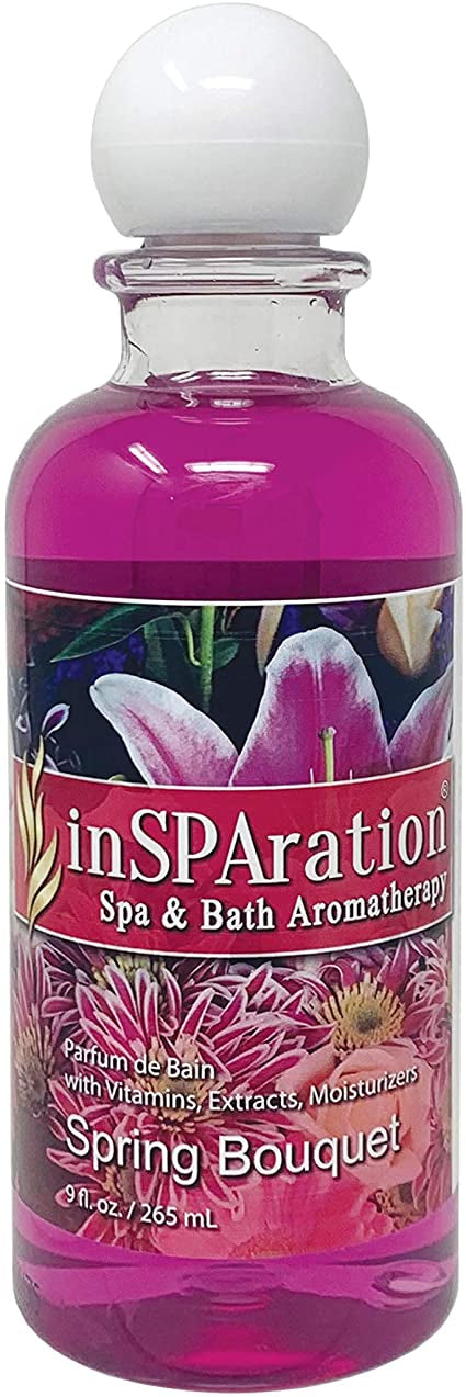 InSPAration Spring Bouquet 9oz Spa and Bath Aromatherapy