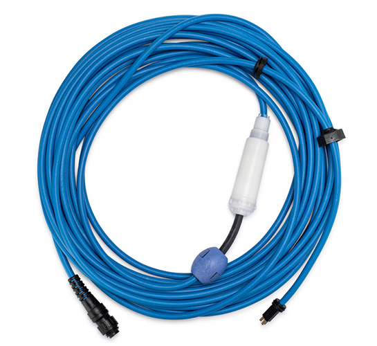 Spa.net Data Cable Maytronics 99958906-DIY Blue 3-wire Thin Cable with Swivel, 18m/60ft ...