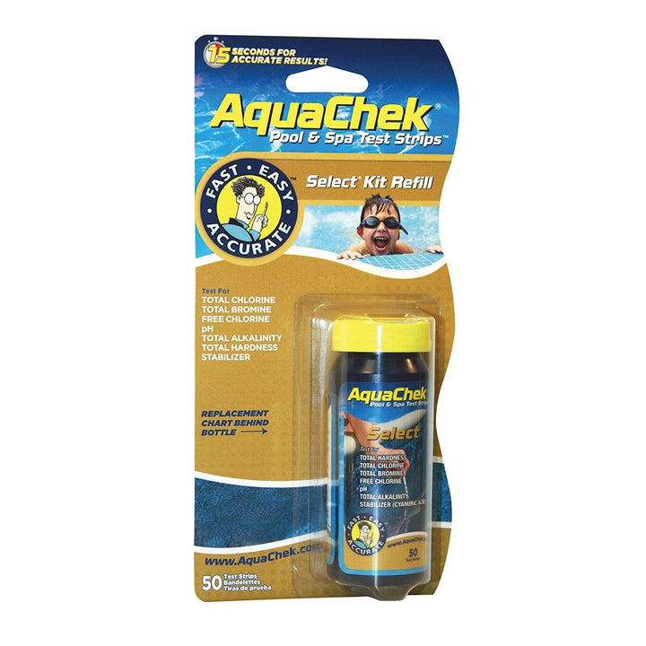 Aquachek 541640A 7-in-1 Pool and Spa Test Strips Refill