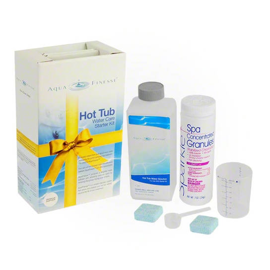 956306  -  AquaFinesse Hot Tub Water Care Kit
