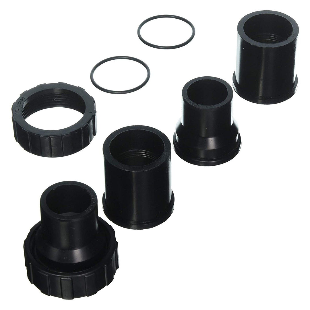 Pentair 98960311 Bulkhead Union Kit Black