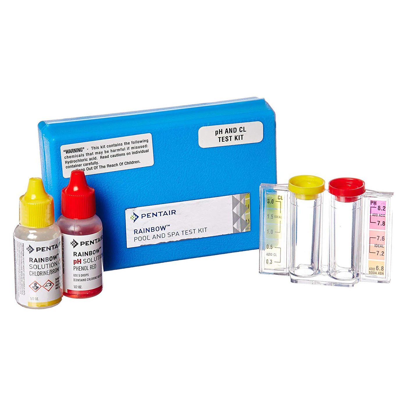 Pentair Test Kit 2-1 Chlorine-PH #752